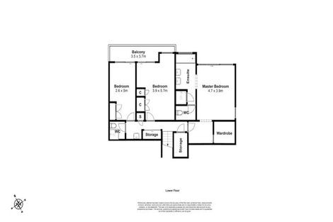 Photo of property in Beauport Apartments, 30u2 The Crescent, Roseneath, Wellington, 6011