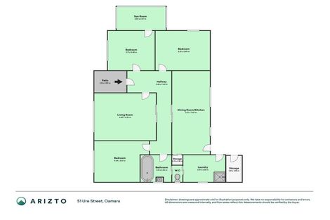 Photo of property in 51 Upper Ure Street, South Hill, Oamaru, 9400