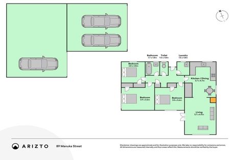 Photo of property in 89 Manuka Street, Castlecliff, Whanganui, 4501