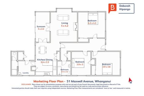 Photo of property in 51 Maxwell Avenue, Durie Hill, Whanganui, 4500