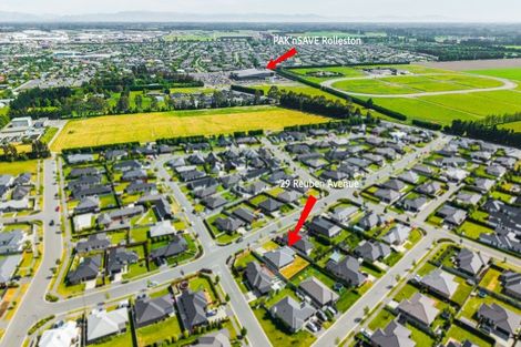 Photo of property in 29 Reuben Avenue, Rolleston, 7615