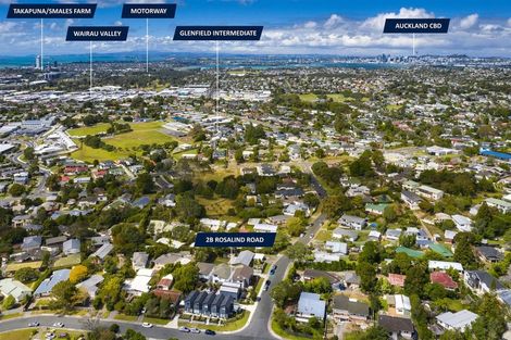 Photo of property in 2b Rosalind Road, Glenfield, Auckland, 0629