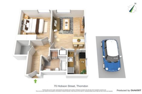 Photo of property in Hobson Court Flats, 14/70u Hobson Street, Thorndon, Wellington, 6011