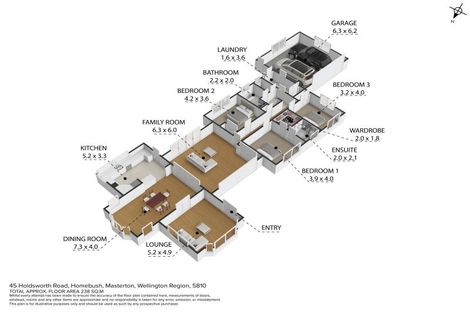 Photo of property in 45 Holdsworth Road, Homebush, Masterton, 5810