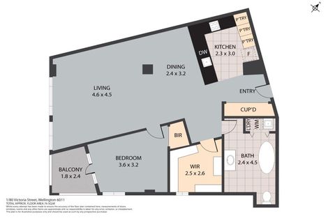 Photo of property in Dominion Apartments, 80u1 Victoria Street, Wellington Central, Wellington, 6011