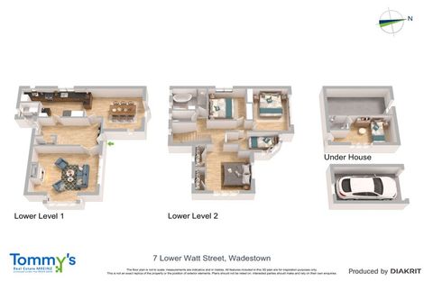 Photo of property in 7 Lower Watt Street, Wadestown, Wellington, 6012