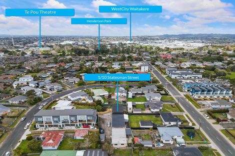 Photo of property in 1/10 Statesman Street, Henderson, Auckland, 0612