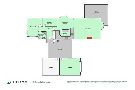 Photo of property in 18 Troup Street, Herbert, Oamaru, 9495