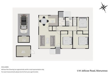 Photo of property in 1/41 Jellicoe Road, Manurewa, Auckland, 2102