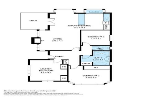 Photo of property in 41a Washington Avenue, Brooklyn, Wellington, 6021