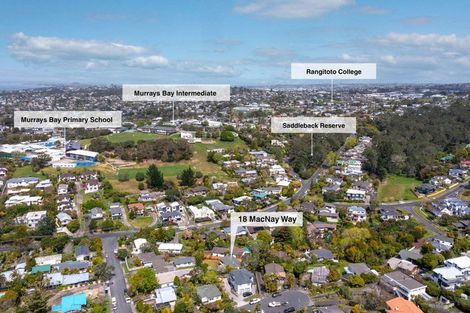 Photo of property in 18 Macnay Way, Murrays Bay, Auckland, 0630