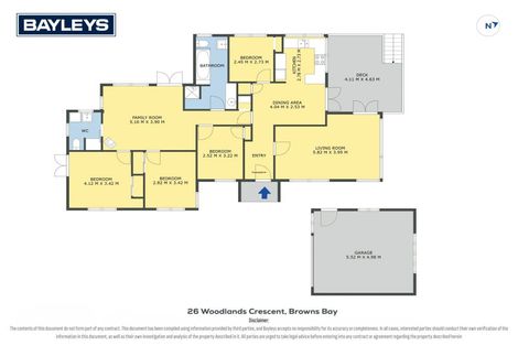 Photo of property in 26 Woodlands Crescent, Browns Bay, Auckland, 0630