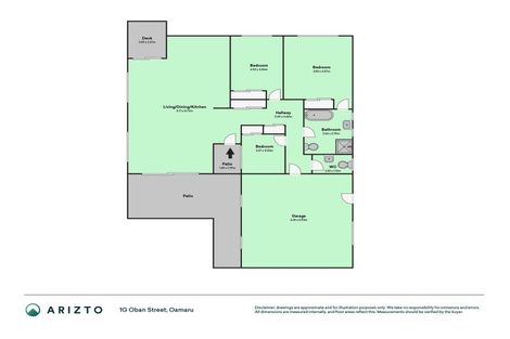 Photo of property in 1g Oban Street, Holmes Hill, Oamaru, 9401