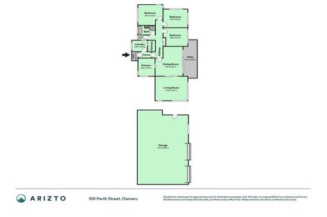 Photo of property in 100 Perth Street, Holmes Hill, Oamaru, 9401