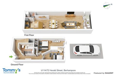 Photo of property in Luxford Villas, 114/72u Herald Street, Berhampore, Wellington, 6023