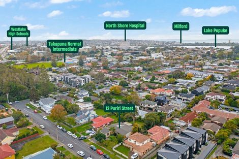 Photo of property in 12 Puriri Street, Takapuna, Auckland, 0622