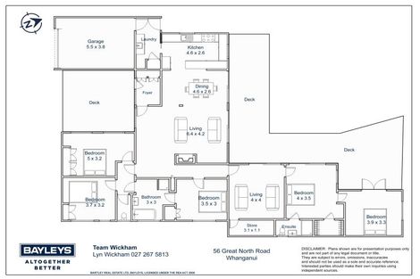 Photo of property in 56 Great North Road, Saint Johns Hill, Whanganui, 4500