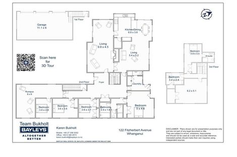 Photo of property in 122 Fitzherbert Avenue, Tawhero, Whanganui, 4501