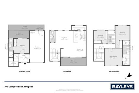 Photo of property in 3/3 Campbell Road, Takapuna, Auckland, 0622