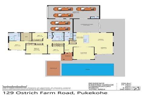 Photo of property in 129 Ostrich Farm Road, Pukekohe, 2676