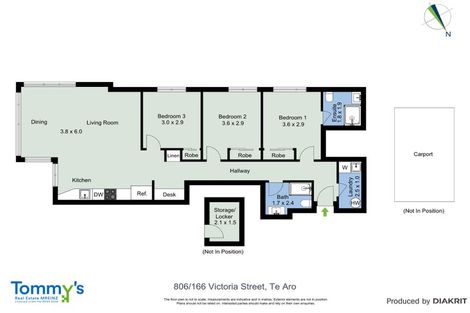 Photo of property in Vsp South, 806/168u Victoria Street, Te Aro, Wellington, 6011