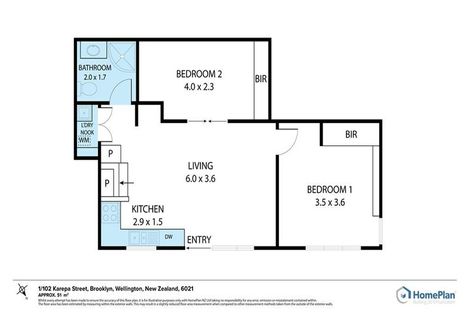 Photo of property in 102a Karepa Street, Brooklyn, Wellington, 6021