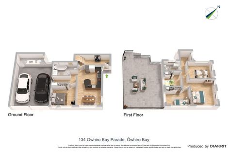 Photo of property in 134 Owhiro Bay Parade, Owhiro Bay, Wellington, 6023