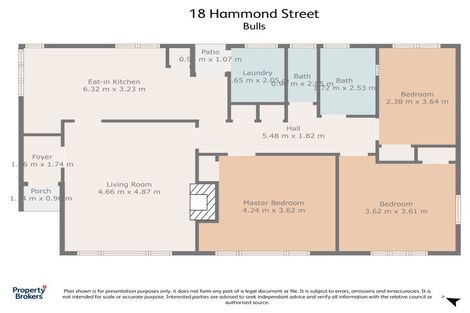 Photo of property in 18 Hammond Street, Bulls, 4818
