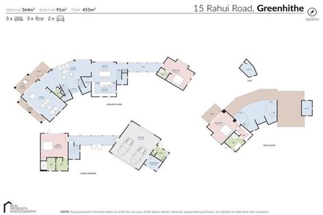 Photo of property in 15 Rahui Road, Greenhithe, Auckland, 0632
