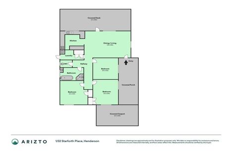 Photo of property in 1/32 Starforth Place, Henderson, Auckland, 0612