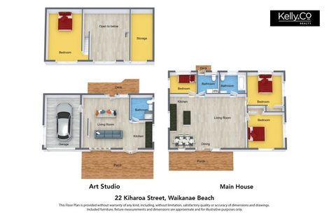 Photo of property in 22 Kiharoa Street, Otaki Beach, Otaki, 5512