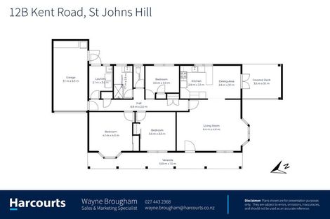 Photo of property in 12a Kent Road, Saint Johns Hill, Whanganui, 4501