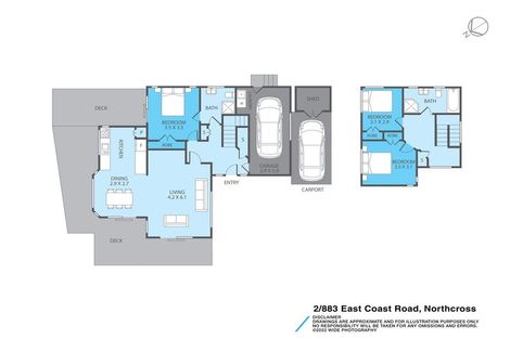 Photo of property in 2/883 East Coast Road, Northcross, Auckland, 0632
