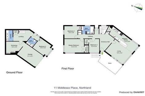 Photo of property in 11 Middlesex Place, Northland, Wellington, 6012