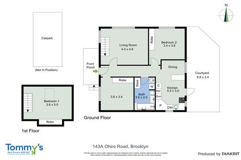 Photo of property in 143a Ohiro Road, Brooklyn, Wellington, 6021