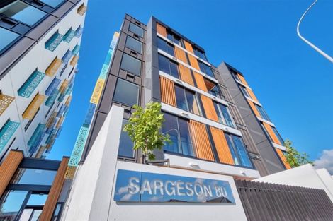Photo of property in Frank Sargeson Apts, 406/80 Anzac Street, Takapuna, Auckland, 0622