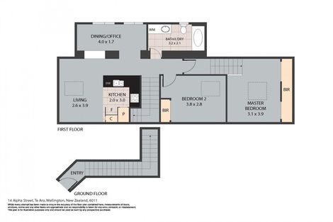 Photo of property in Courtenay Mews Apartments, 19/14u Alpha Street, Te Aro, Wellington, 6011