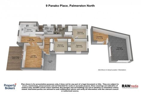 Photo of property in 9 Panako Place, Awapuni, Palmerston North, 4412