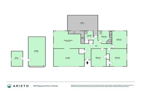 Photo of property in 421 Fergusson Drive, Thames, 3500