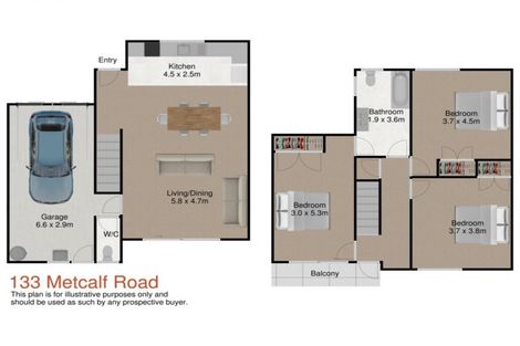 Photo of property in 133 Metcalfe Road, Ranui, Auckland, 0612