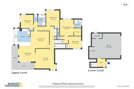 Photo of property in 5 Spears Place, Botany Downs, Auckland, 2010