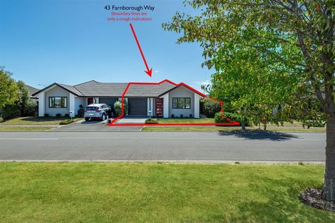 Photo of property in 43 Farnborough Way, Rolleston, 7615