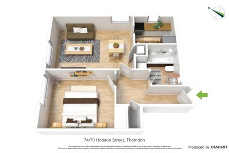 Photo of property in Hobson Court Flats, 74/70u Hobson Street, Thorndon, Wellington, 6011
