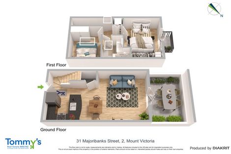 Photo of property in 2/37 Majoribanks Street, Mount Victoria, Wellington, 6011