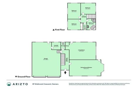 Photo of property in 39 Walbrook Crescent, Oamaru North, Oamaru, 9400