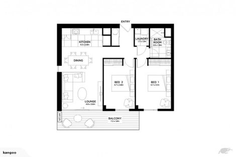 Photo of property in The Foundry, 101/36b Welles Street, Christchurch Central, Christchurch, 8011