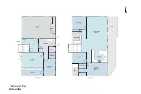 Photo of property in 131 Churchill Road, Rothesay Bay, Auckland, 0630