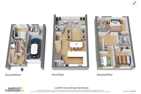 Photo of property in 7c Liston Street, Northcote, Auckland, 0627