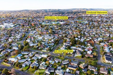 Photo of property in 24 Winsford Street, Manurewa, Auckland, 2102