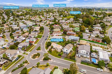 Photo of property in 72 Garton Drive, Massey, Auckland, 0614
